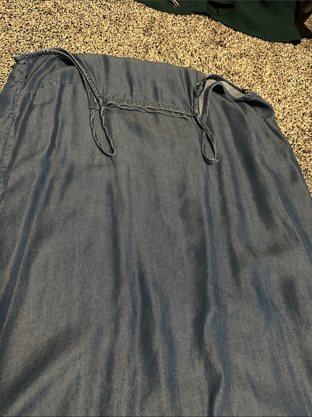 twik Light Blue Chambray dress